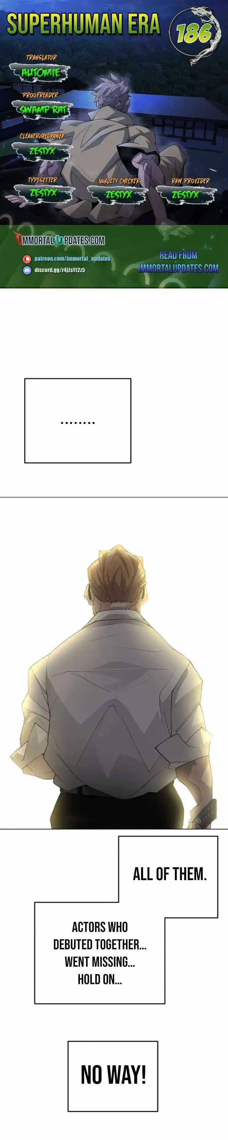Superhuman Era Chapter 186