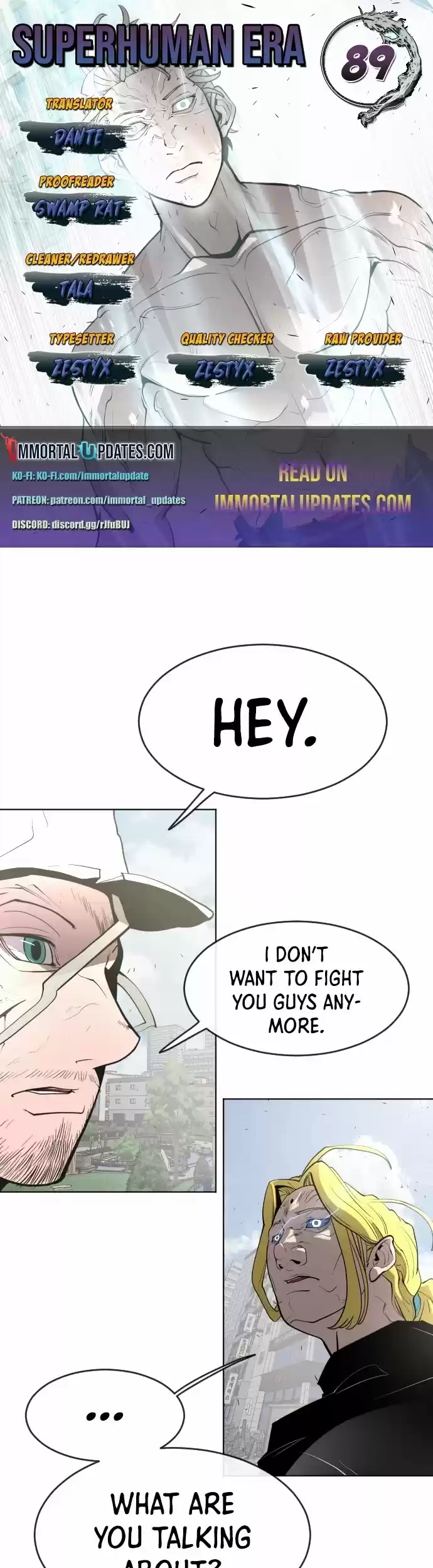 Superhuman Era Chapter 89