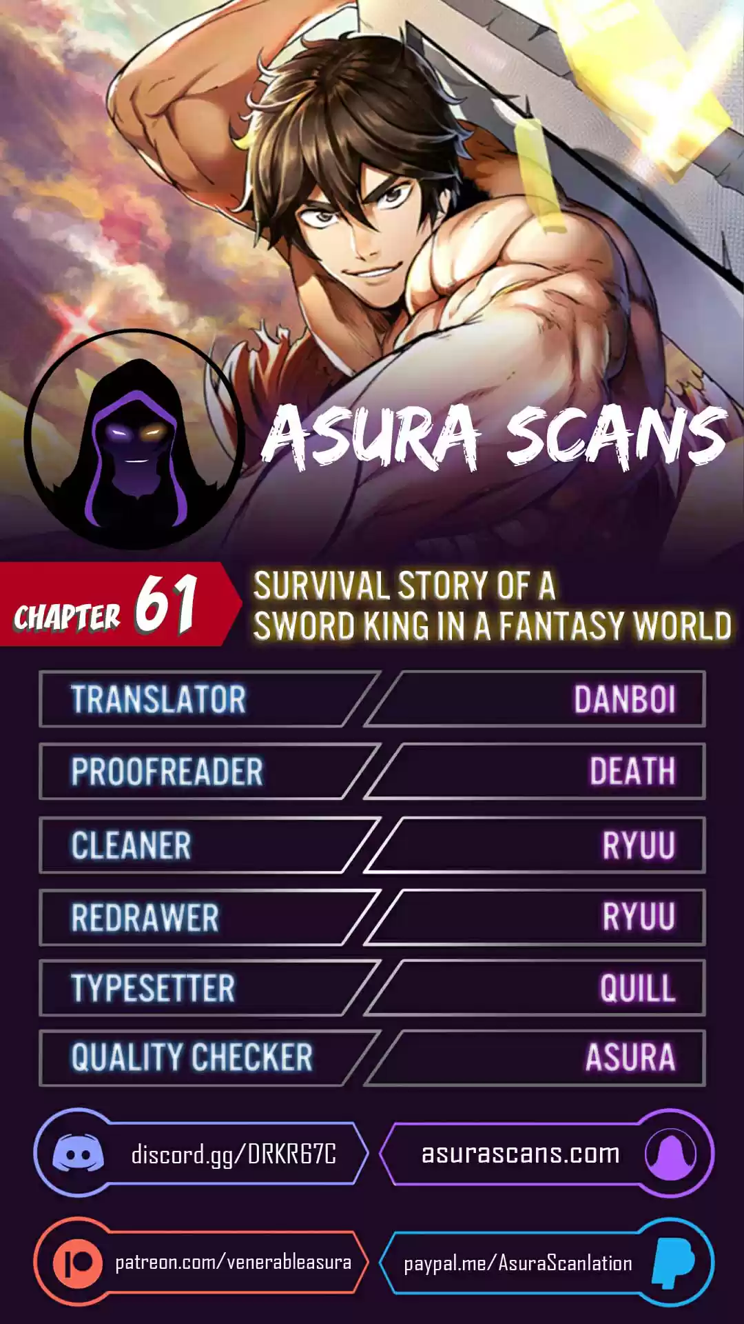 Survival Story of a Sword King in a Fantasy World Ch. 61