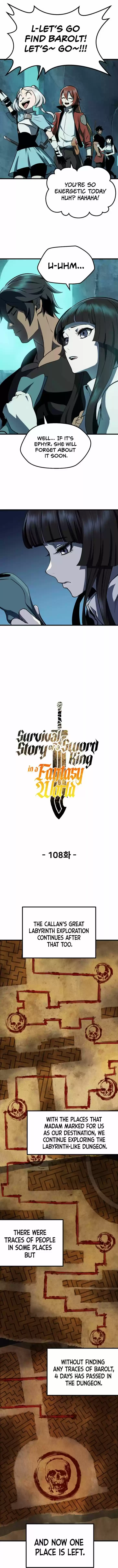 Survival Story of a Sword King in a Fantasy World Ch.108