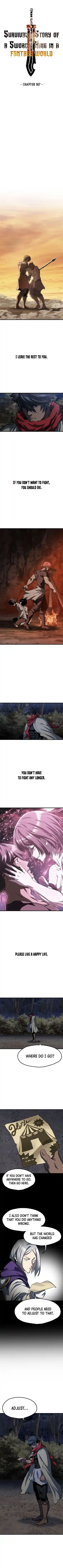 Survival Story of a Sword King in a Fantasy World Ch.187