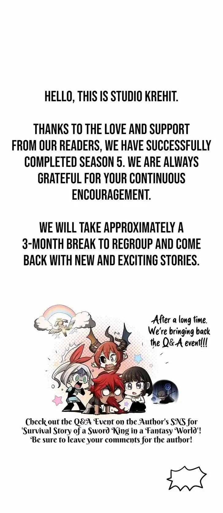 Survival Story of a Sword King in a Fantasy World Ch.235.5