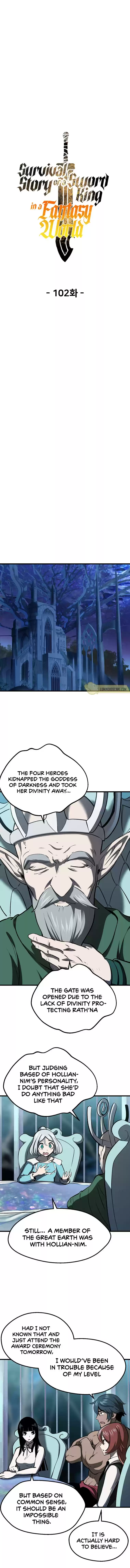 Survival Story Of A Sword King In A Fantasy World Chapter 102