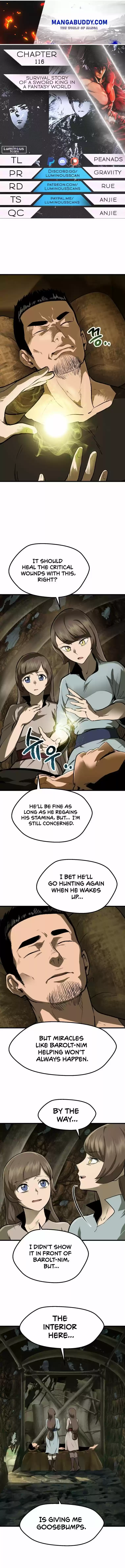 Survival Story Of A Sword King In A Fantasy World Chapter 116