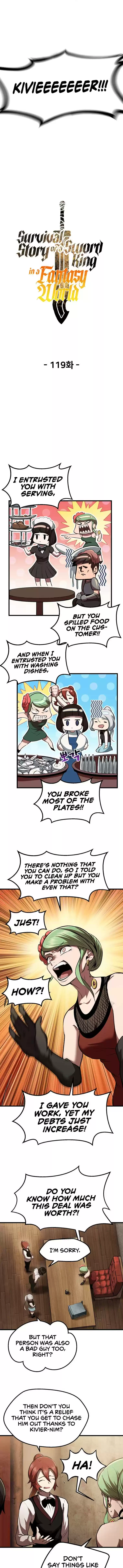 Survival Story Of A Sword King In A Fantasy World Chapter 119