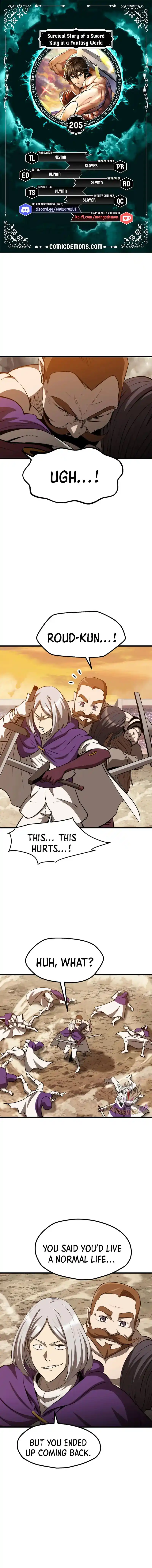 Survival Story Of A Sword King In A Fantasy World Chapter 205