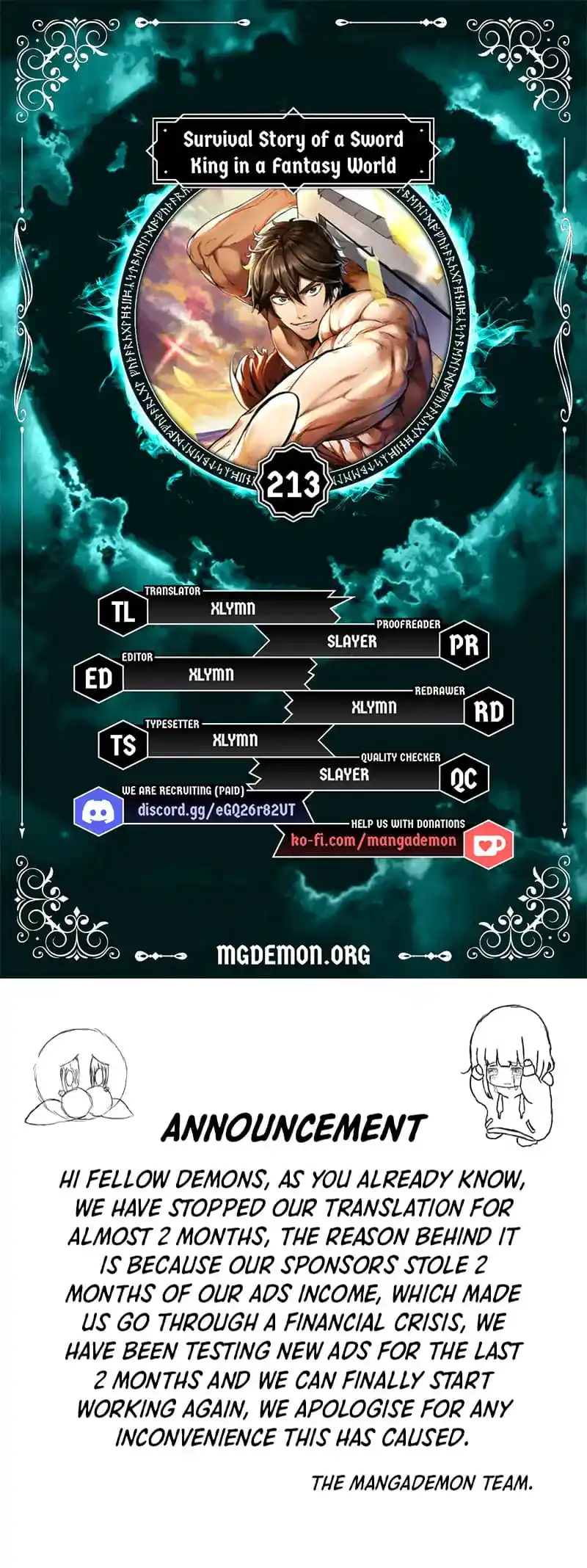 Survival Story Of A Sword King In A Fantasy World Chapter 213