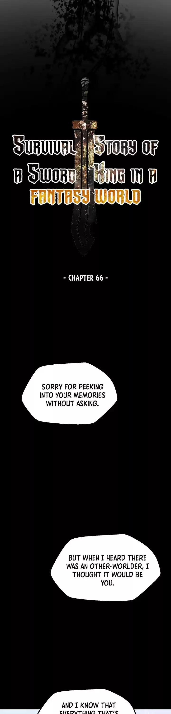 Survival Story Of A Sword King In A Fantasy World Chapter 66