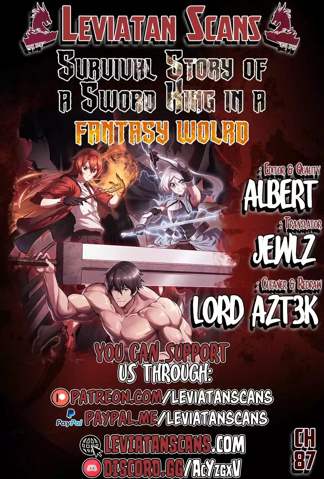 Survival Story Of A Sword King In A Fantasy World Chapter 87