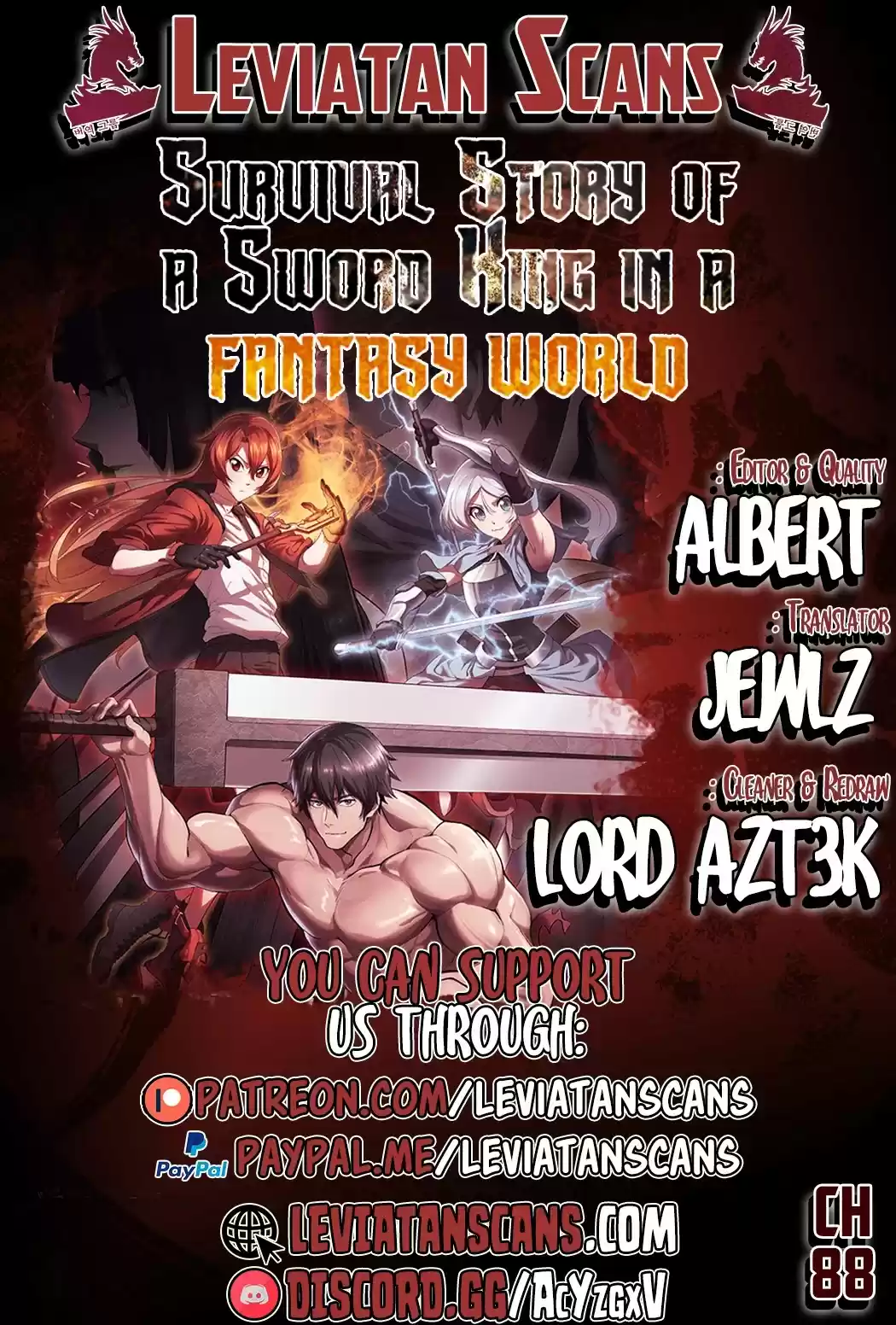 Survival Story Of A Sword King In A Fantasy World Chapter 88