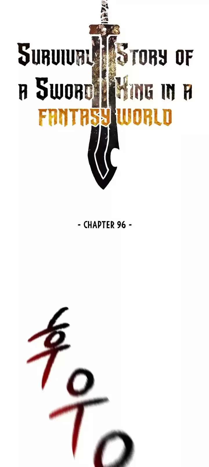 Survival Story Of A Sword King In A Fantasy World Chapter 96