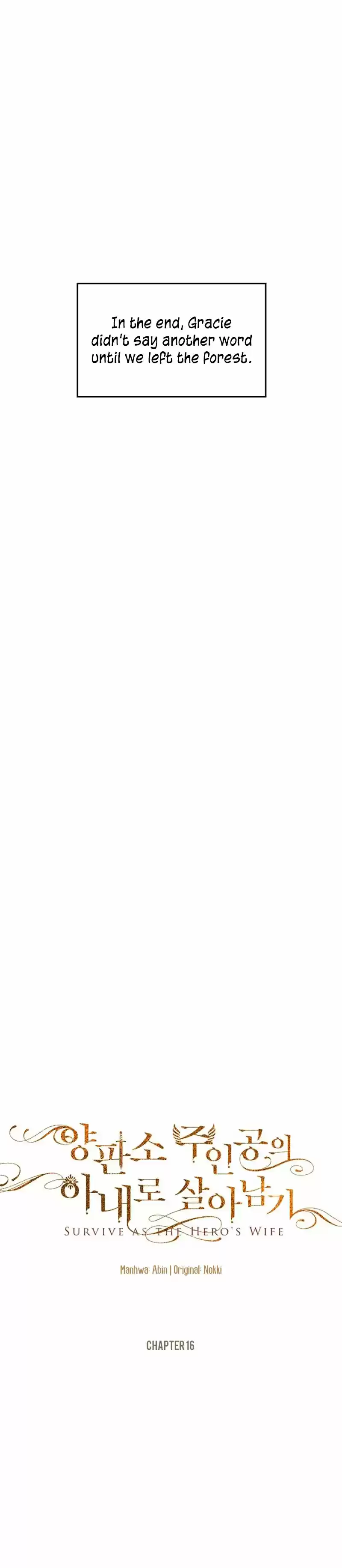 Survive as the Hero's Wife Ch. 16