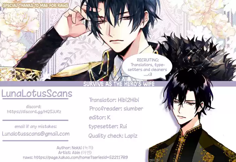 Survive as the Hero's Wife Ch.19