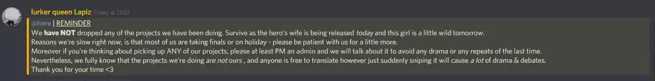 Survive as the Hero's Wife ch.22