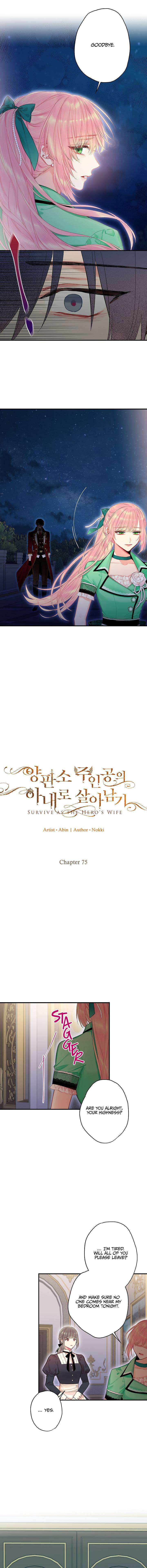 Survive As The Hero's Wife Chapter 75