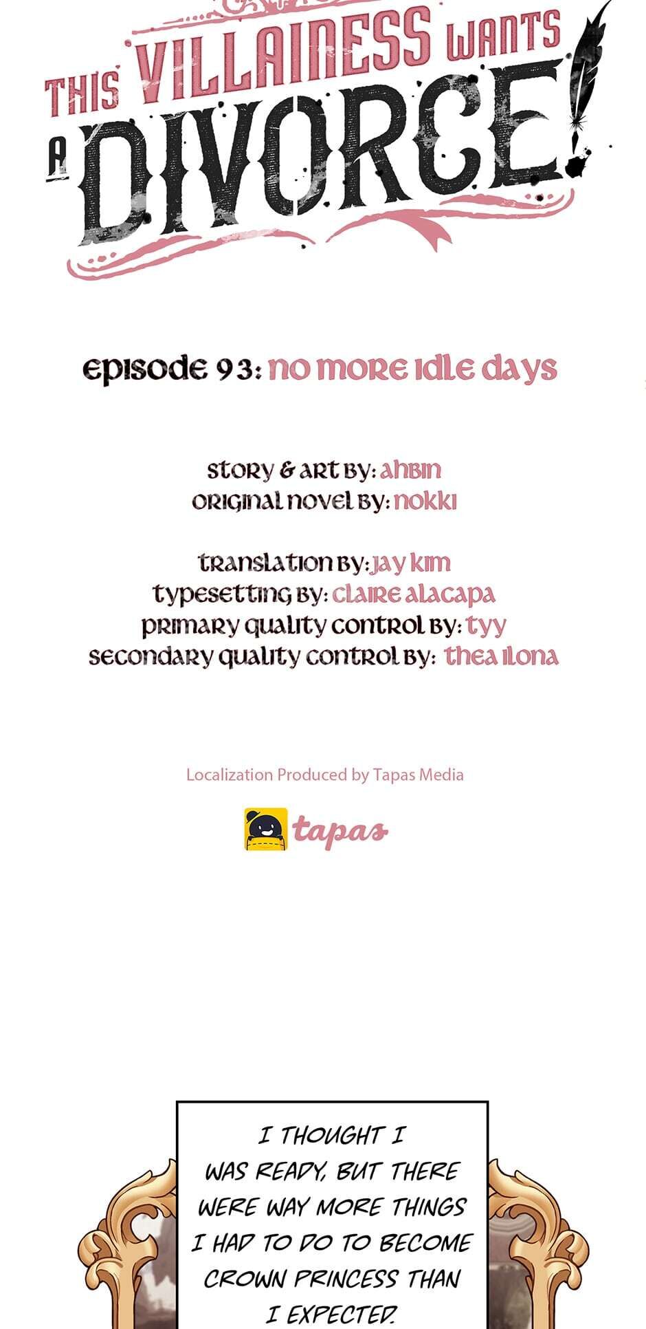 Survive As The Hero's Wife Chapter 93