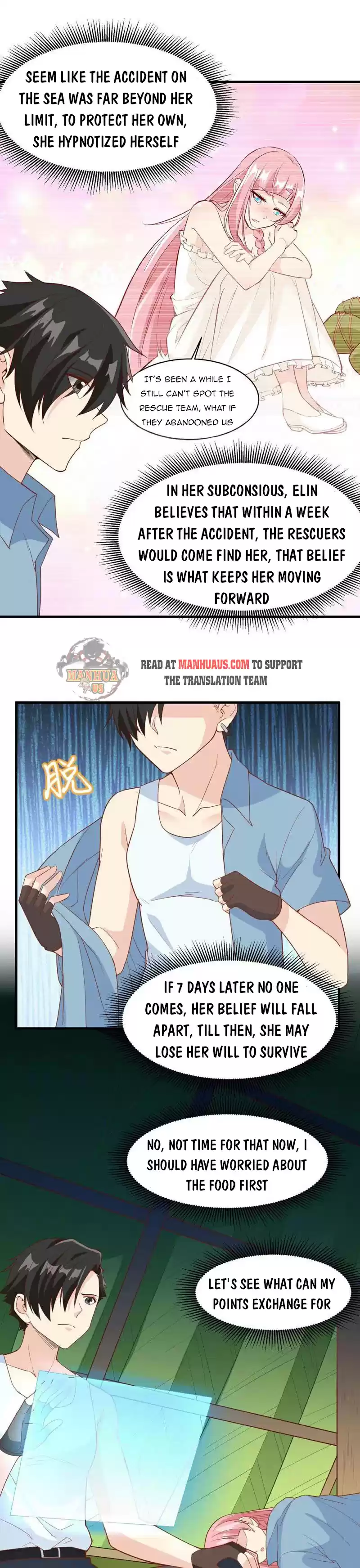 Survive On A Deserted Island With Beautiful Girls Chapter 11