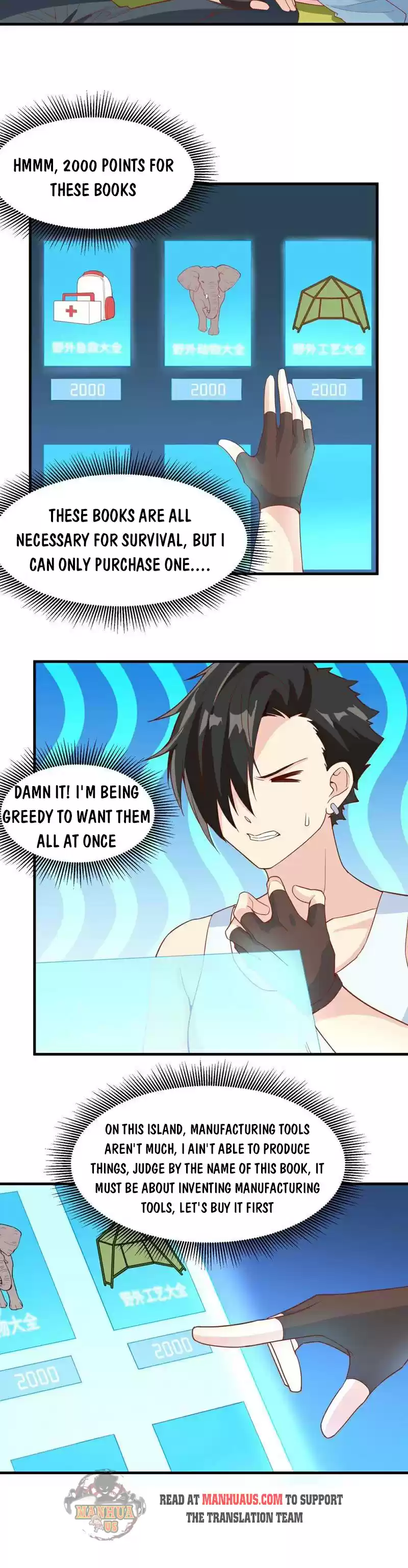 Survive On A Deserted Island With Beautiful Girls Chapter 11