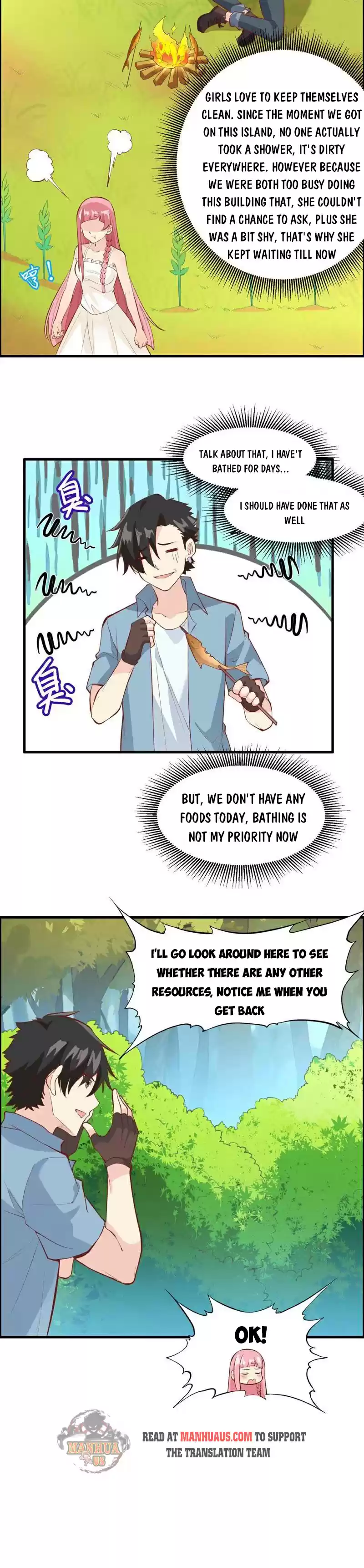 Survive On A Deserted Island With Beautiful Girls Chapter 11