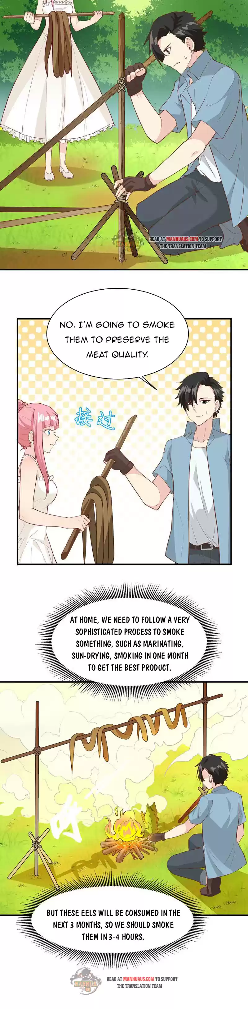 Survive On A Deserted Island With Beautiful Girls Chapter 13