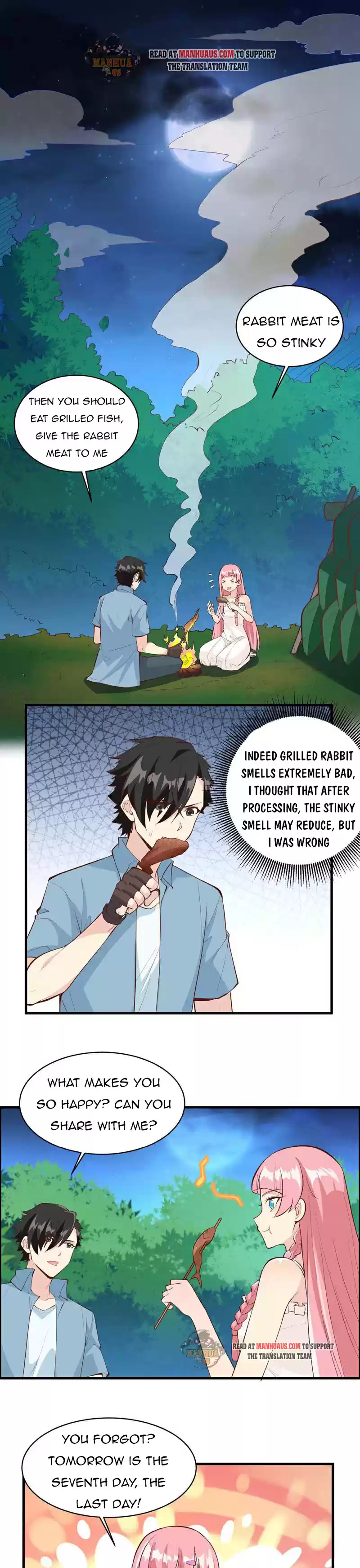 Survive On A Deserted Island With Beautiful Girls Chapter 15