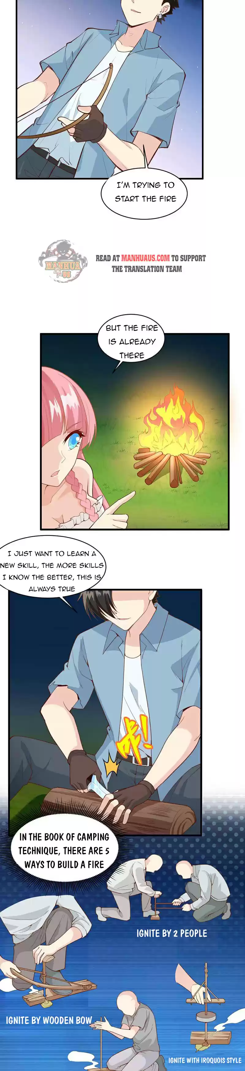 Survive On A Deserted Island With Beautiful Girls Chapter 15