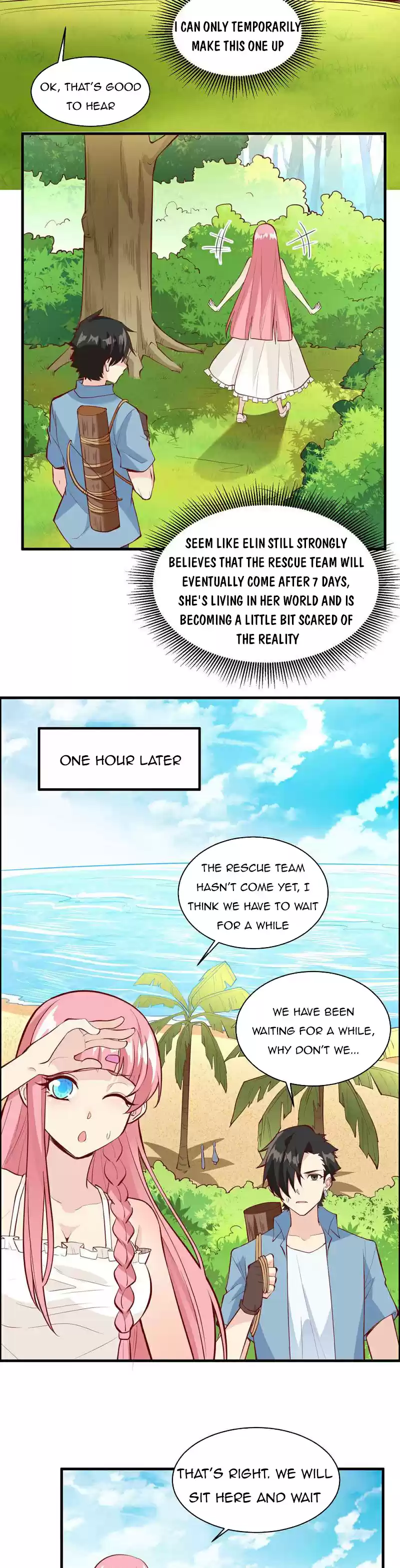 Survive On A Deserted Island With Beautiful Girls Chapter 15