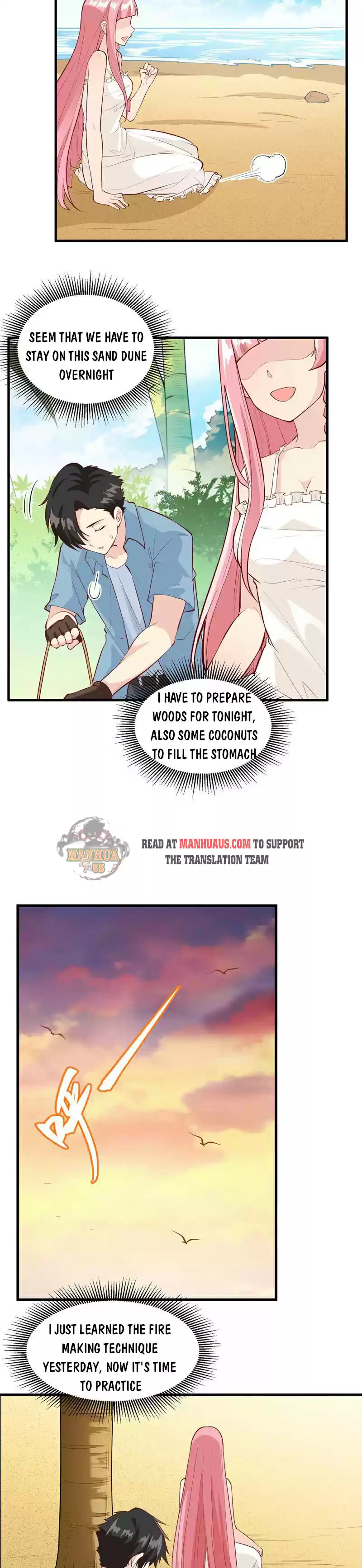 Survive On A Deserted Island With Beautiful Girls Chapter 15