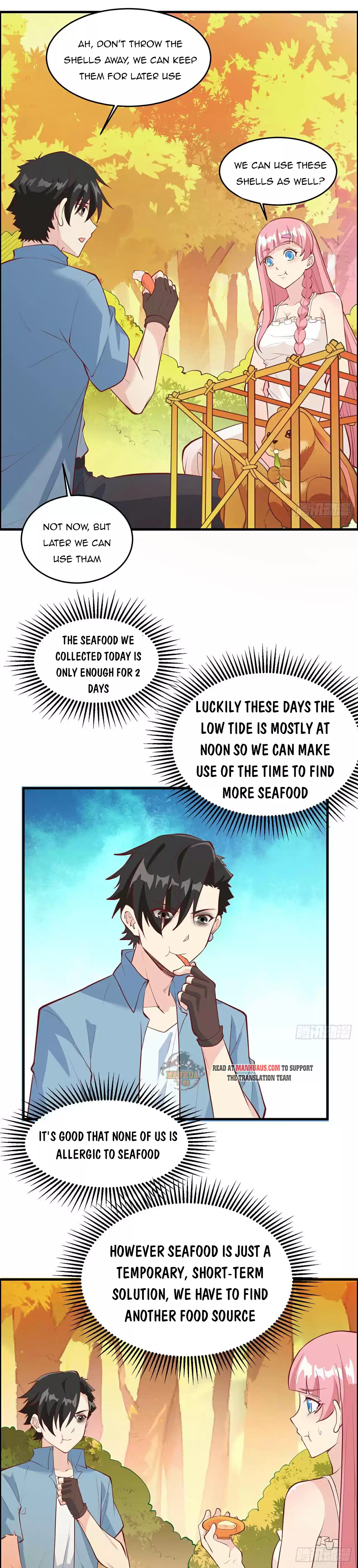 Survive On A Deserted Island With Beautiful Girls Chapter 16