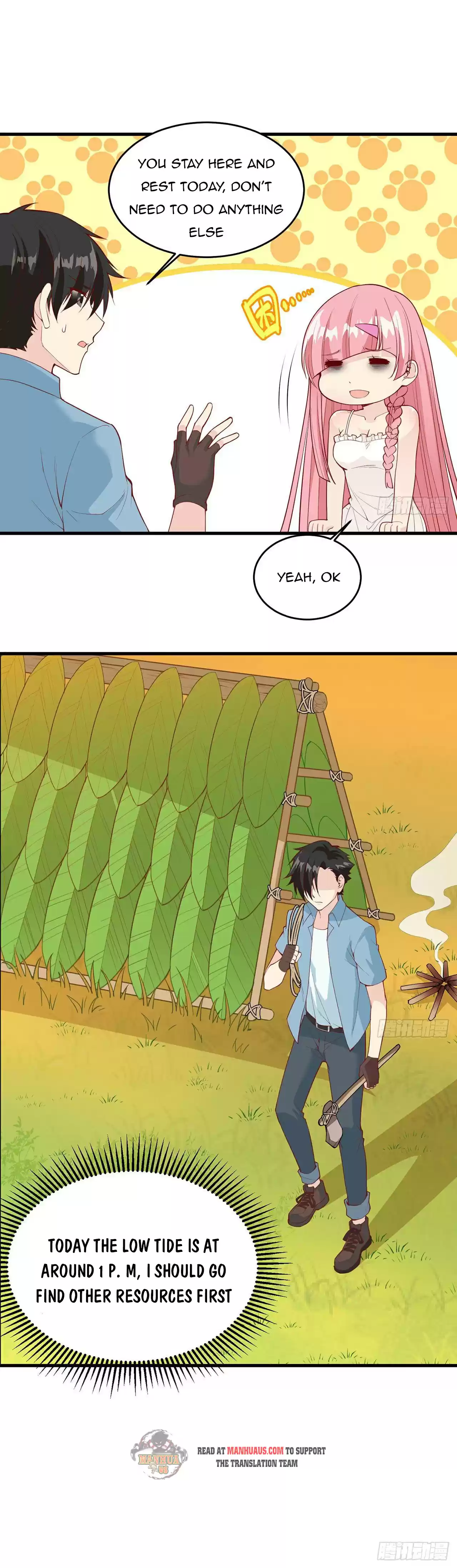 Survive On A Deserted Island With Beautiful Girls Chapter 16