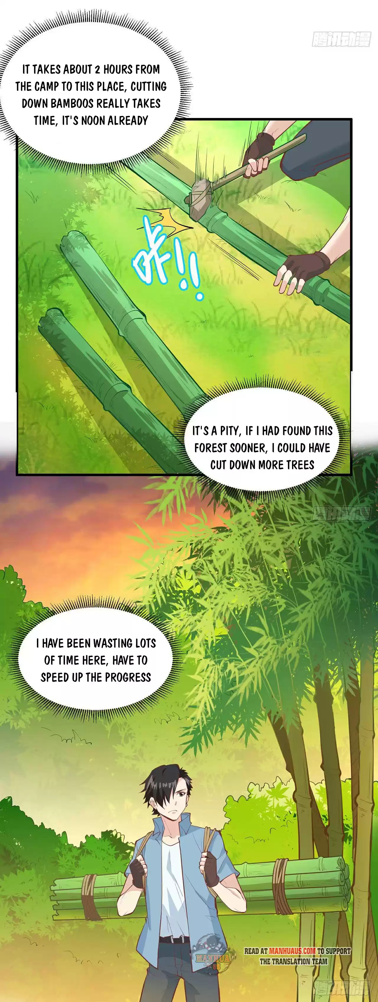 Survive On A Deserted Island With Beautiful Girls Chapter 17