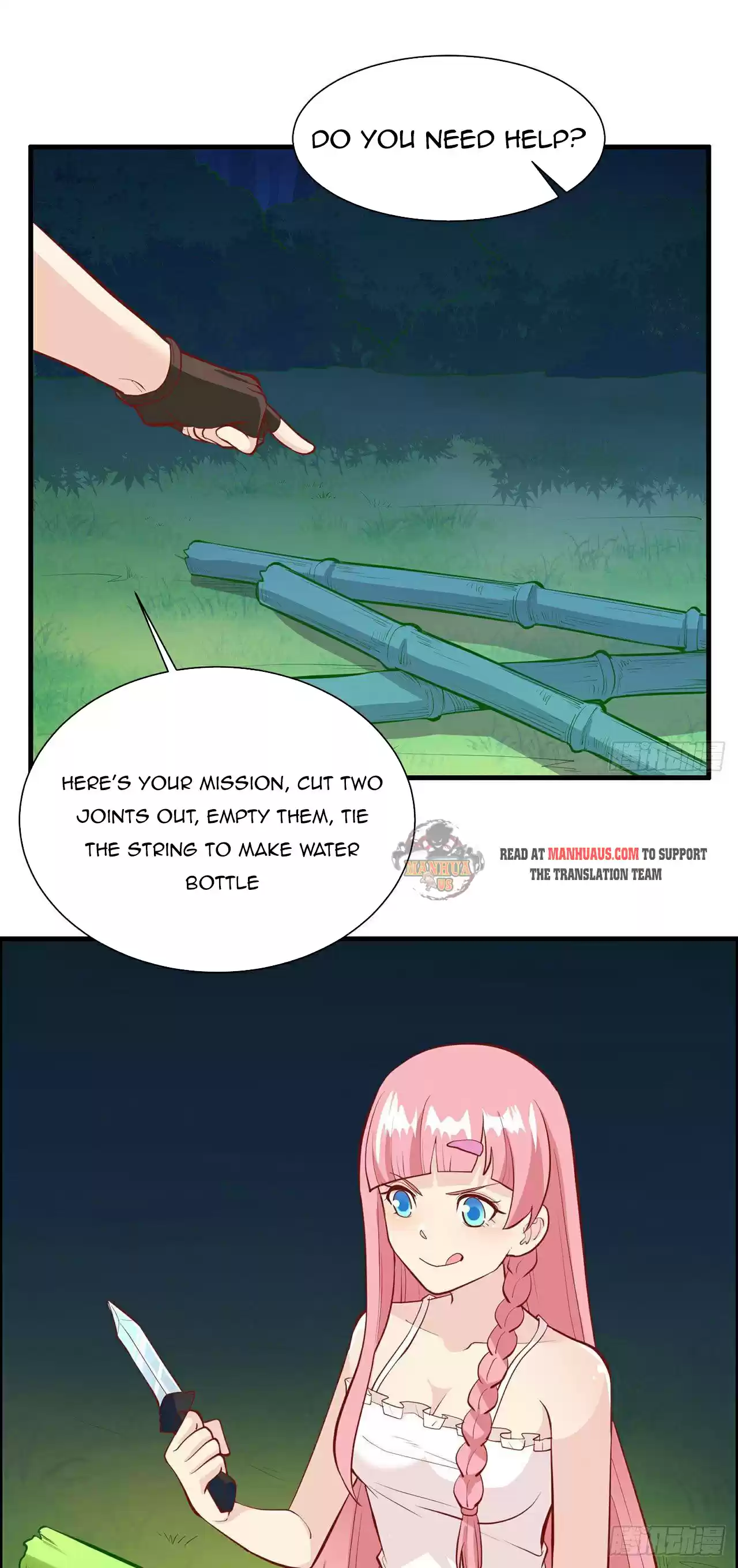 Survive On A Deserted Island With Beautiful Girls Chapter 17