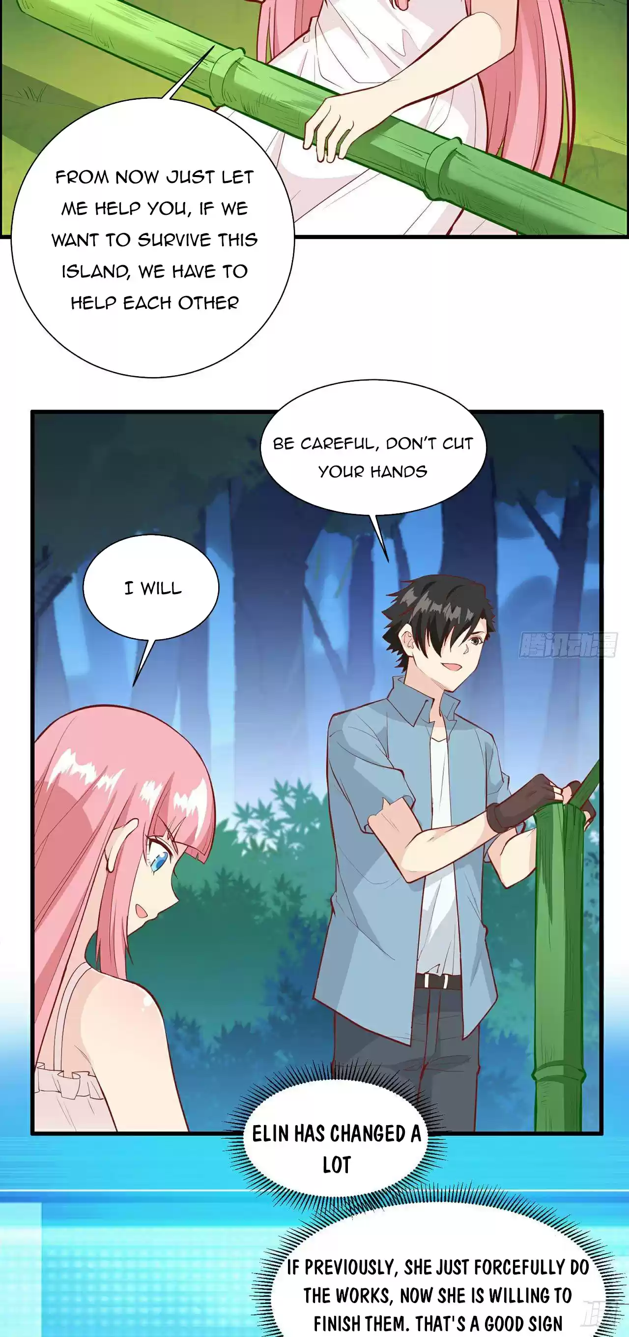 Survive On A Deserted Island With Beautiful Girls Chapter 17