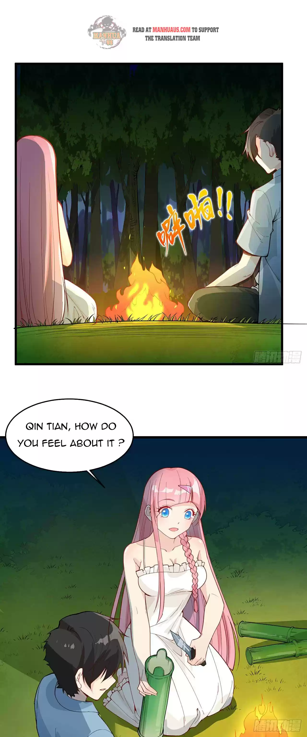 Survive On A Deserted Island With Beautiful Girls Chapter 18