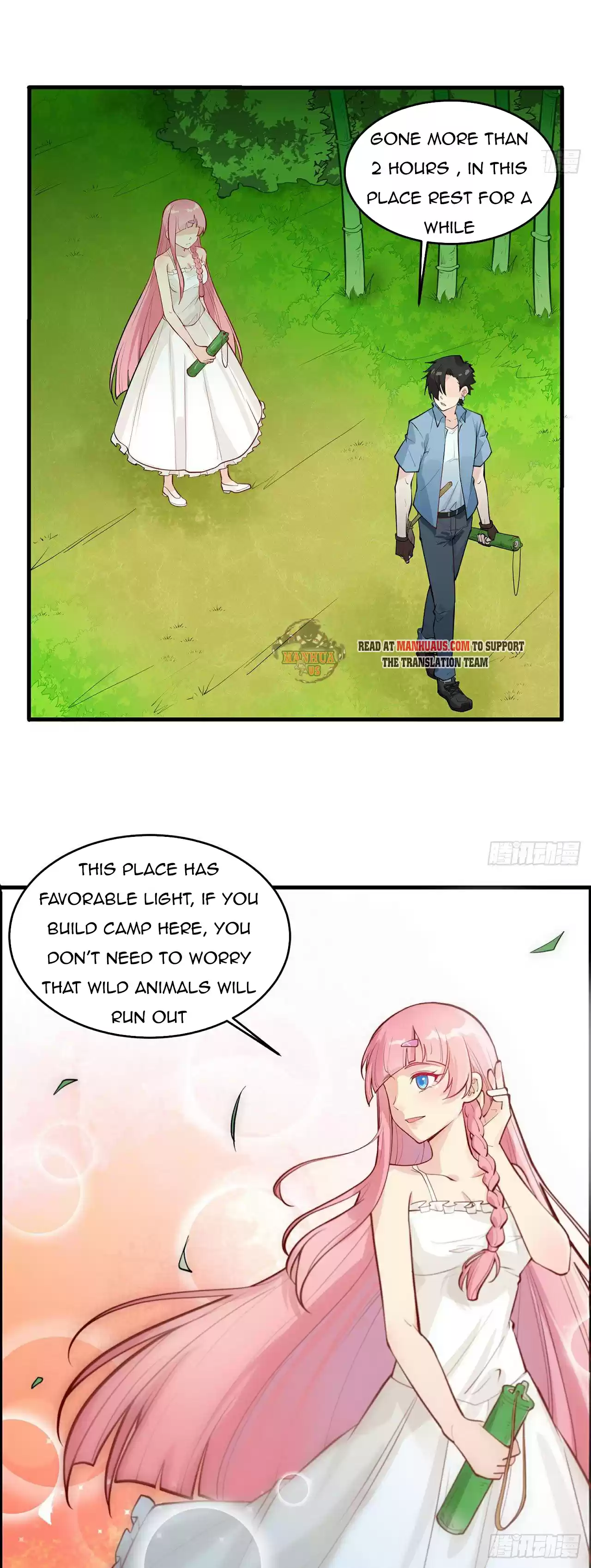 Survive On A Deserted Island With Beautiful Girls Chapter 18