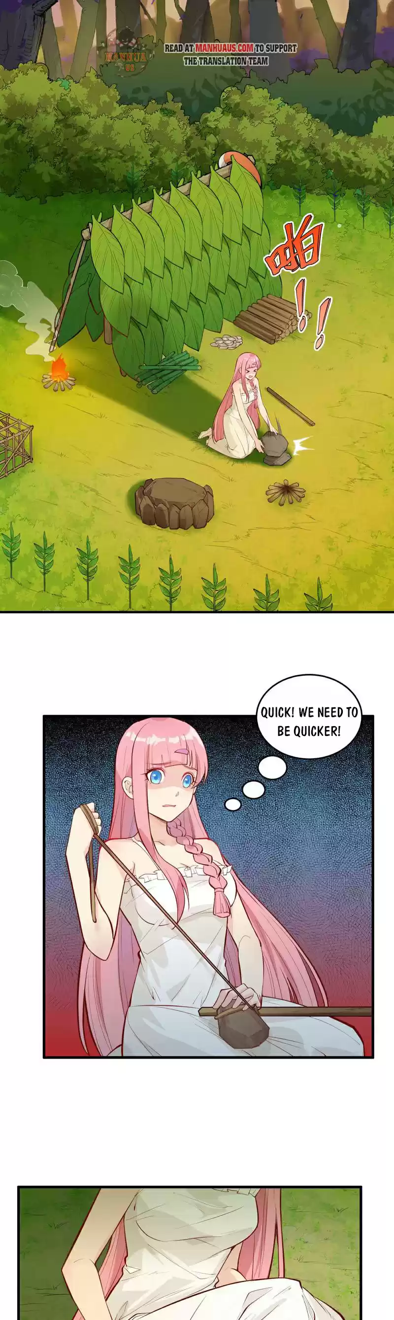 Survive On A Deserted Island With Beautiful Girls Chapter 21