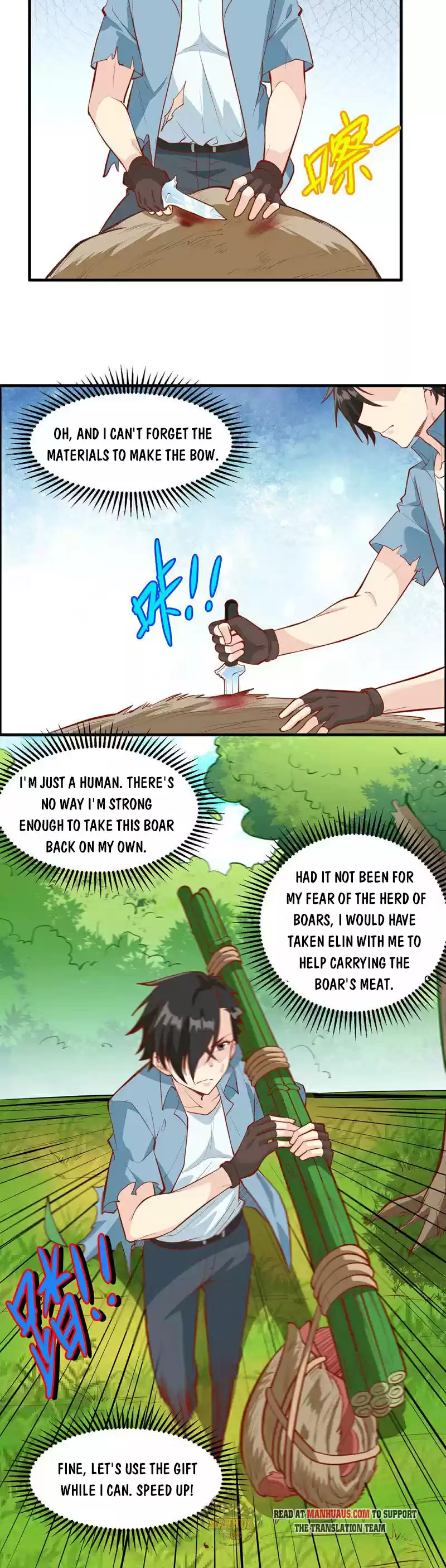 Survive On A Deserted Island With Beautiful Girls Chapter 21