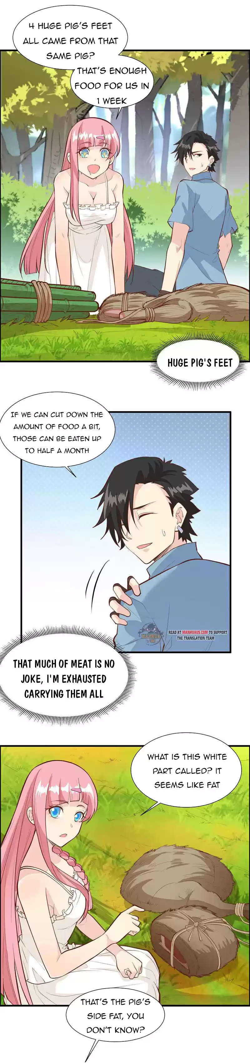 Survive On A Deserted Island With Beautiful Girls Chapter 22