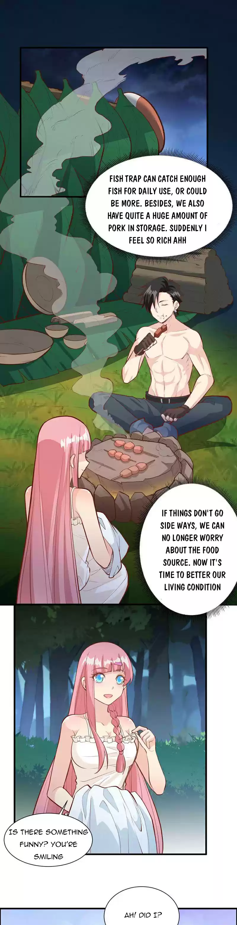 Survive On A Deserted Island With Beautiful Girls Chapter 22