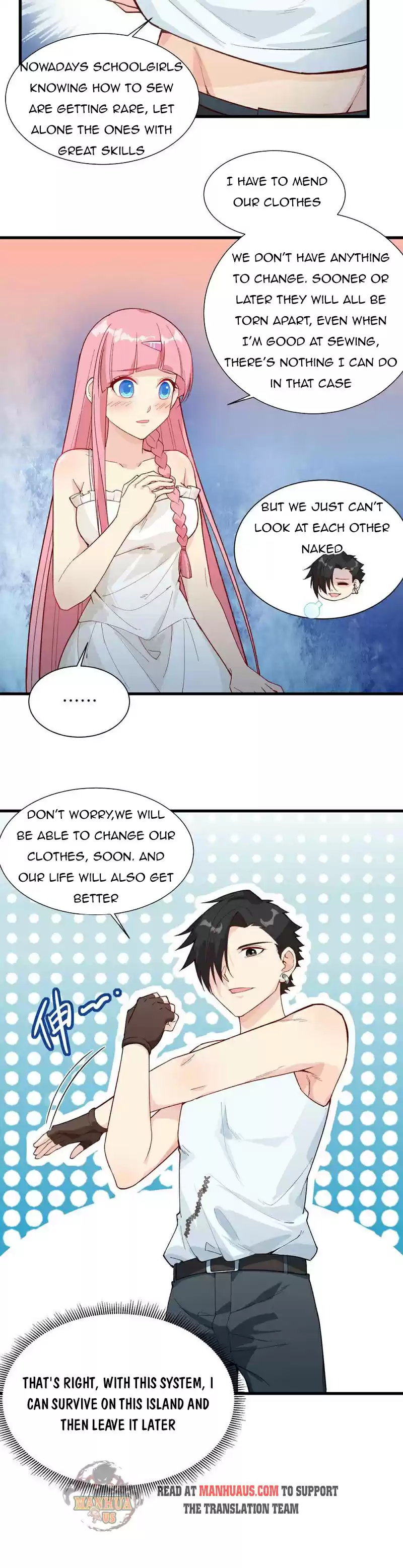 Survive On A Deserted Island With Beautiful Girls Chapter 22