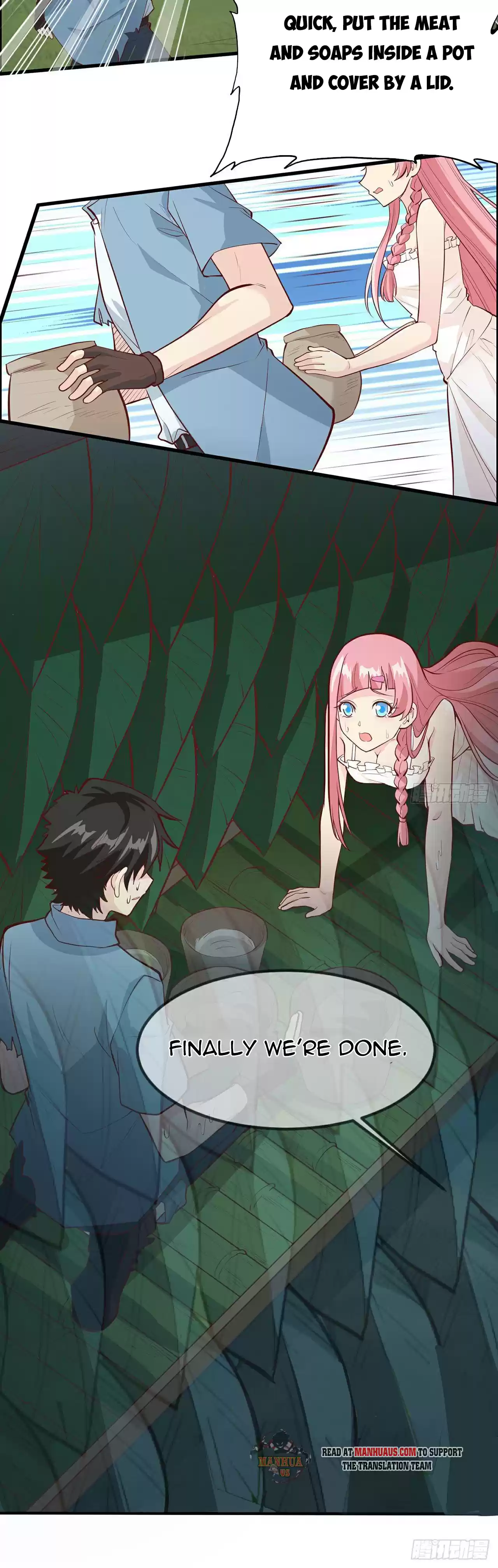 Survive On A Deserted Island With Beautiful Girls Chapter 24