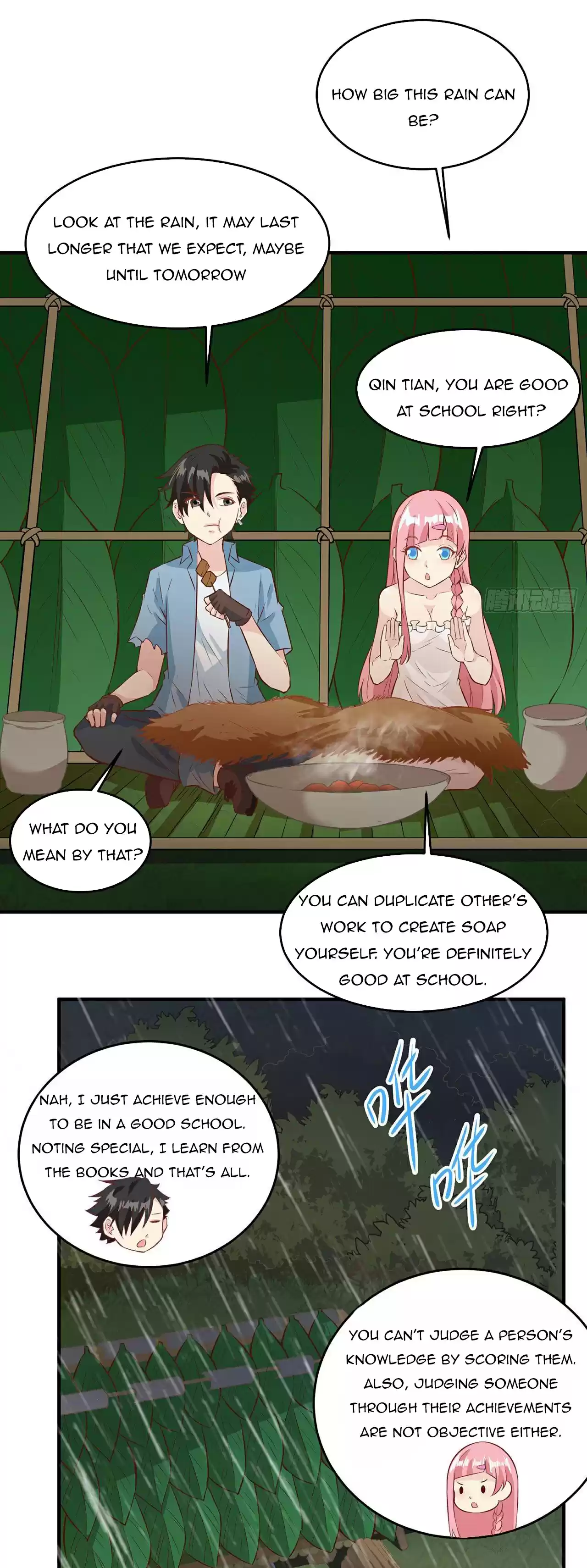 Survive On A Deserted Island With Beautiful Girls Chapter 24