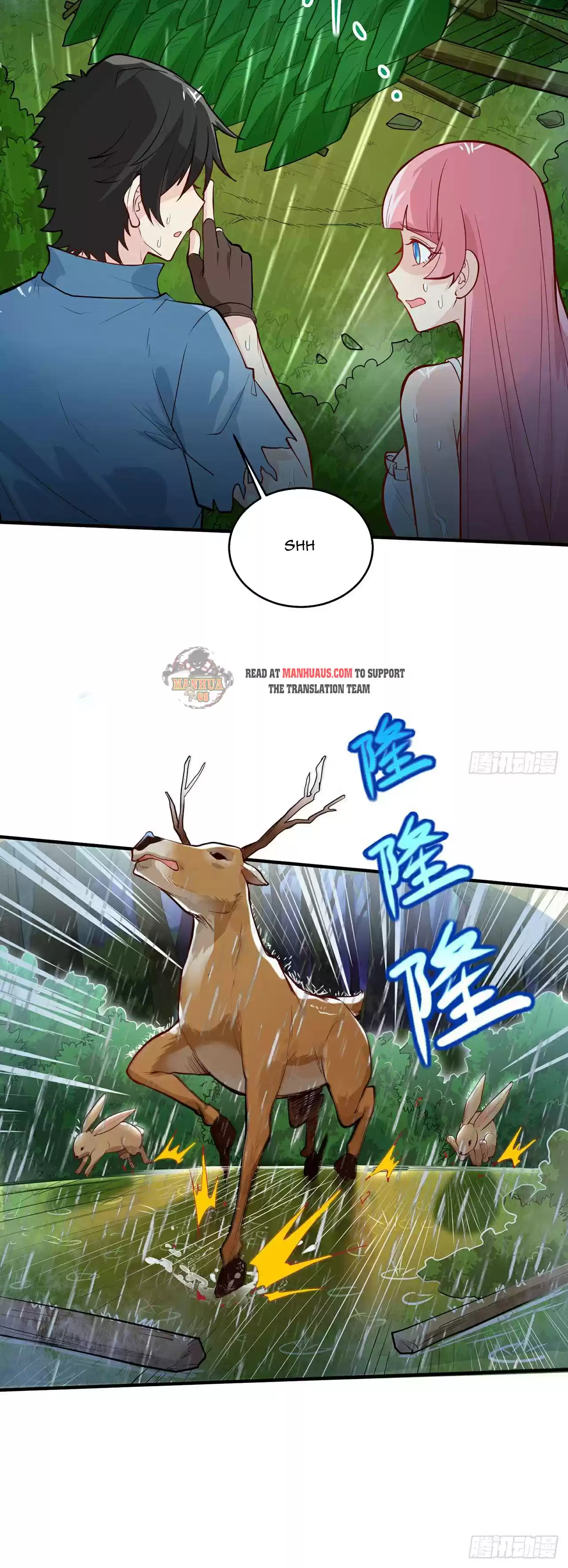 Survive On A Deserted Island With Beautiful Girls Chapter 24