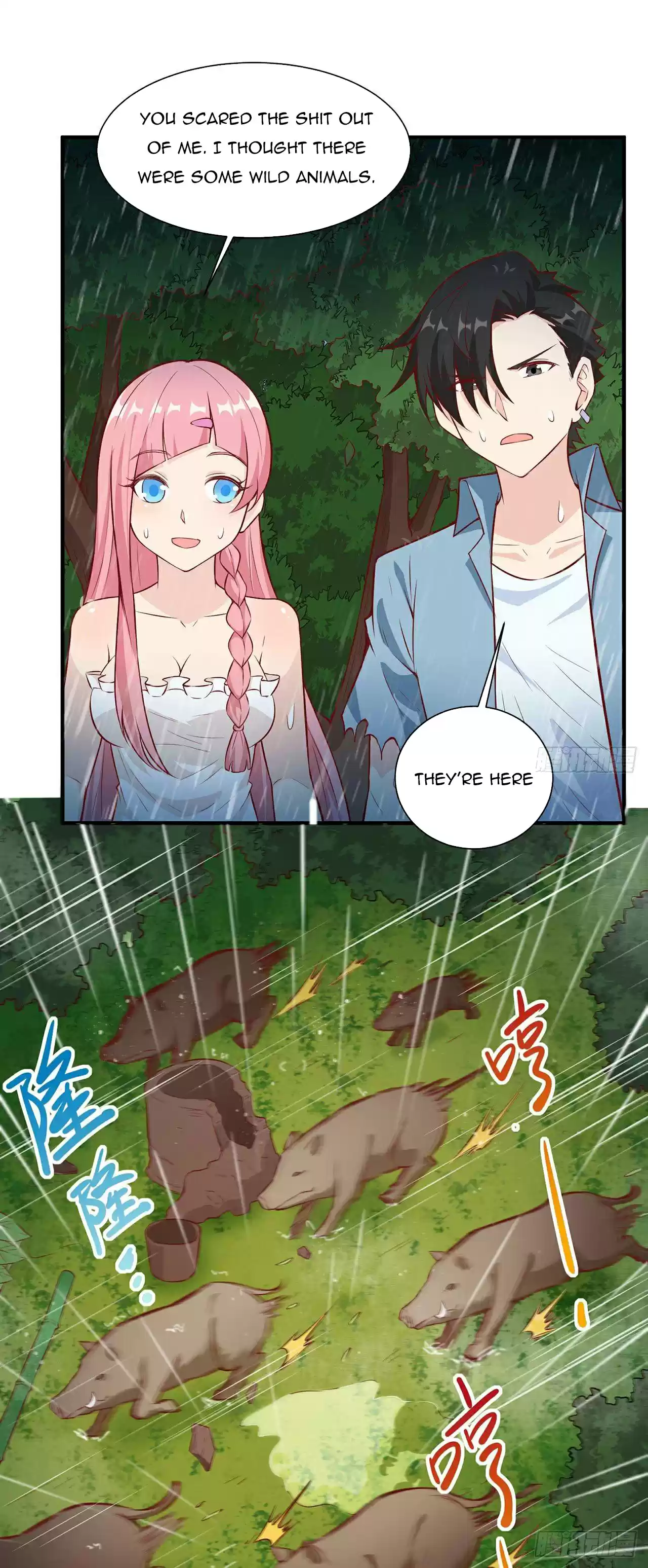 Survive On A Deserted Island With Beautiful Girls Chapter 24