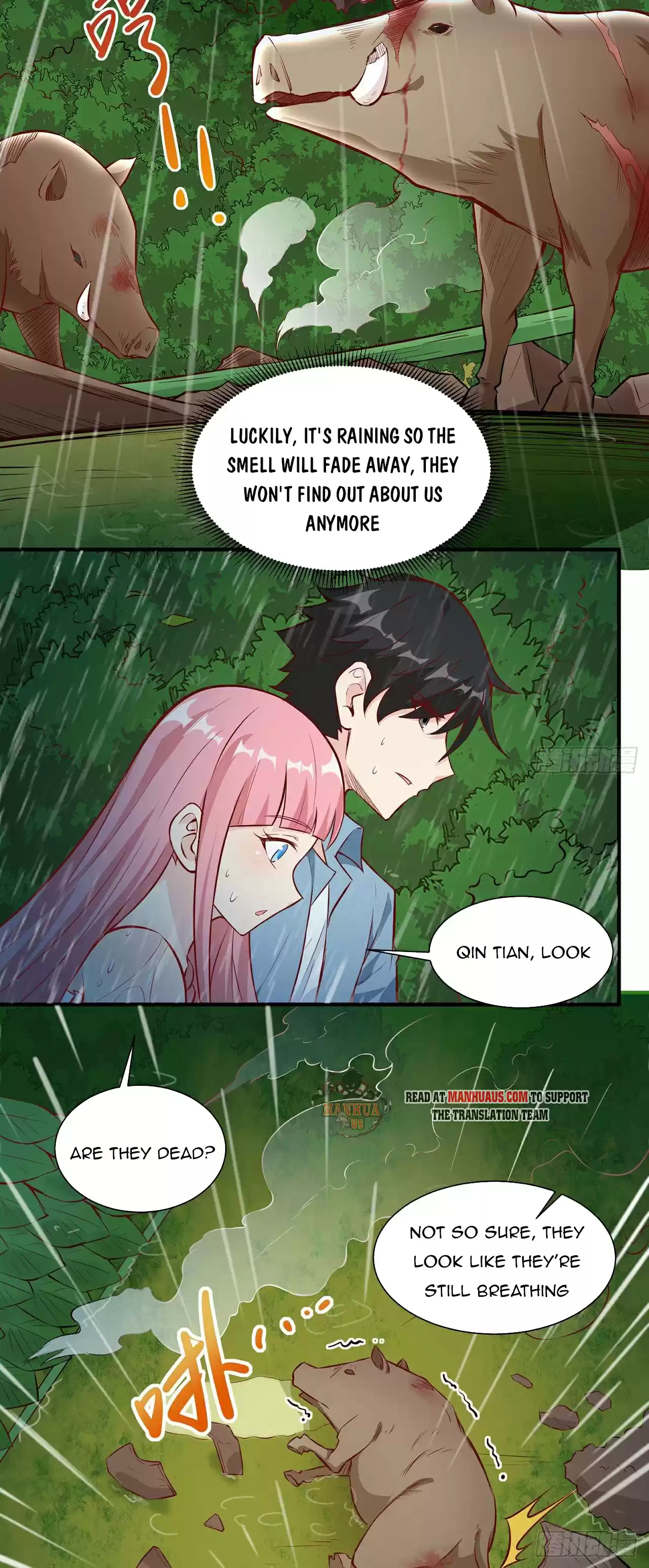 Survive On A Deserted Island With Beautiful Girls Chapter 24