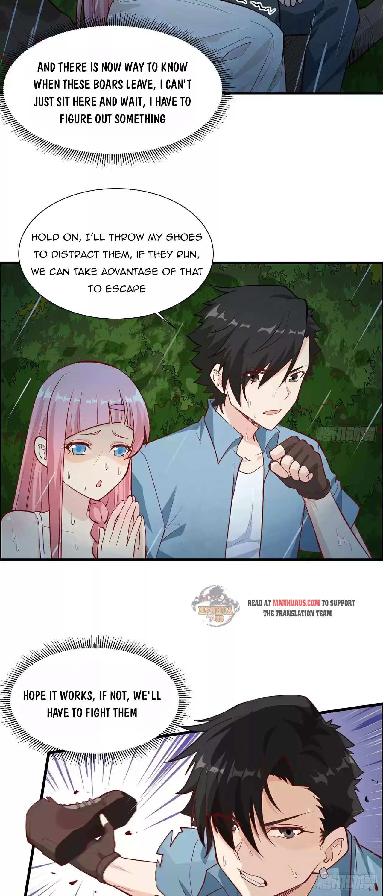 Survive On A Deserted Island With Beautiful Girls Chapter 25