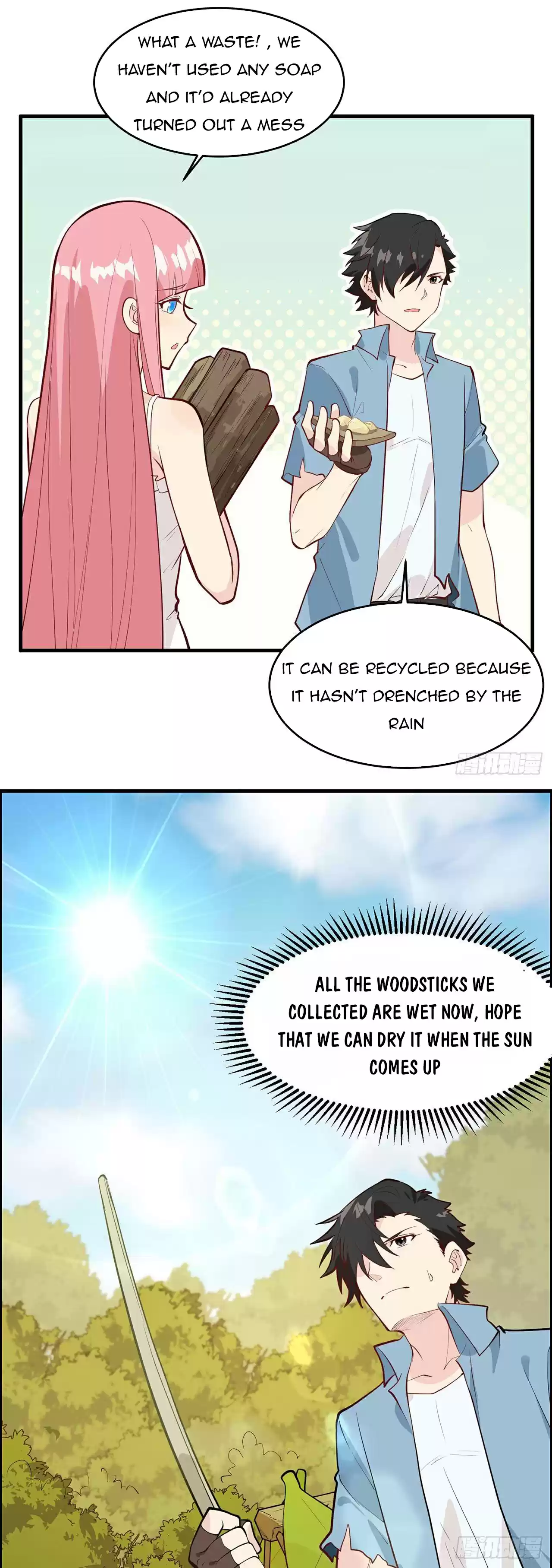 Survive On A Deserted Island With Beautiful Girls Chapter 25