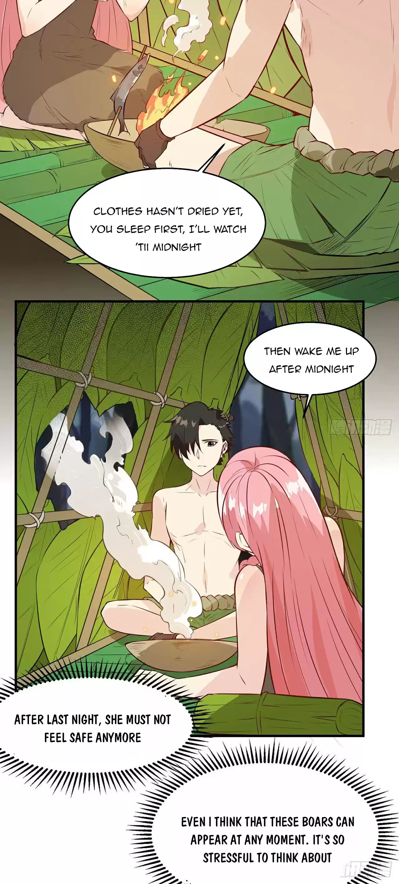 Survive On A Deserted Island With Beautiful Girls Chapter 25