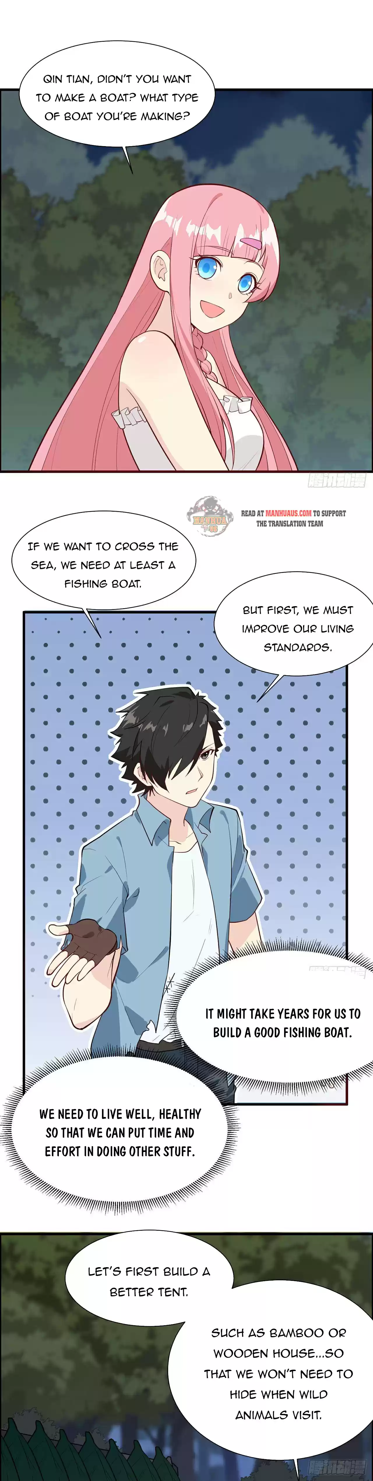 Survive On A Deserted Island With Beautiful Girls Chapter 28