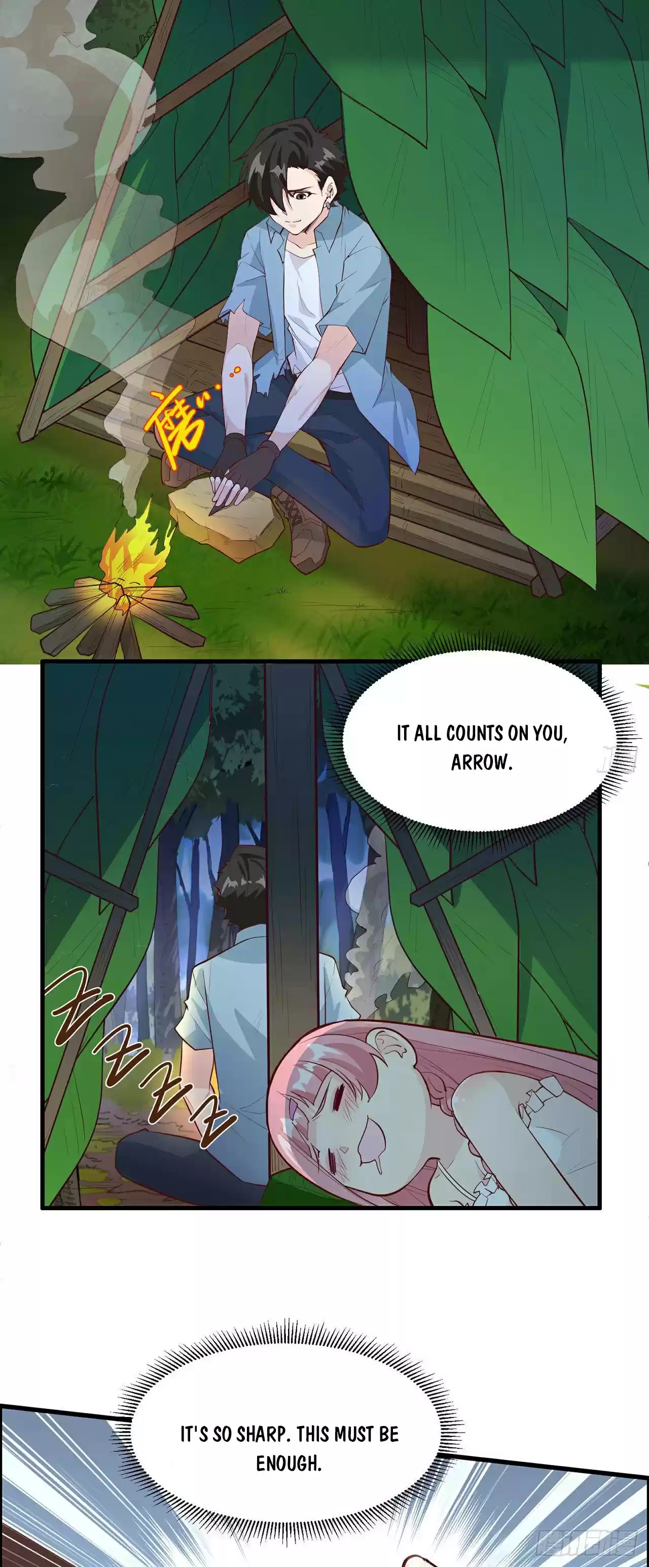 Survive On A Deserted Island With Beautiful Girls Chapter 30